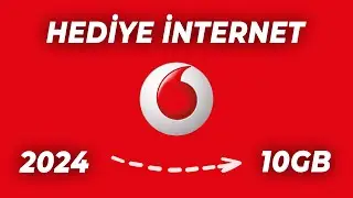 VODAFONE BEDAVA 10 GB İNTERNET KAZAN! Vodafone Bedava İnternet Kazanma 2024