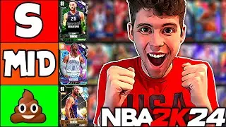 BEST POINT GUARDS TIER LIST! NBA 2K24 MyTEAM