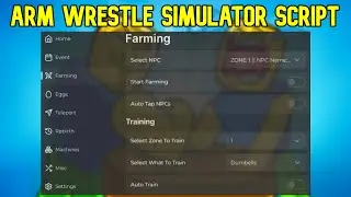 Arm Wrestle Simulator Script | Roblox Script | Not Patched | No Ban