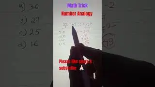 Number analogy reasoning 