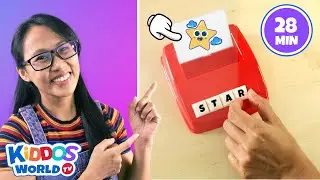 Teaching How to Spell Basic English Words for Children | Learn Easy Spelling | English Vocabulary