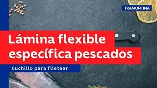 Cuchillo para Filetear, conozca cómo separar la piel de pescado con facilidad | Tramontina