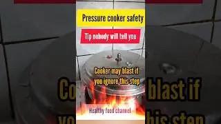 how do you prevent accidents in a pressure cooker 😞? 