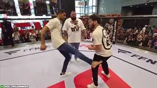 Alex Pereira Nearly Breaks Adin Ross's Leg with 10% Power 😭