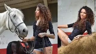 ⚡️ Code Hr1 Horse Riding Vamp | Sexy girls riding horses - Miss Tiffany ⚡️