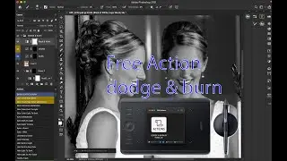 Free photoshop action - Episode -[ FREE  ] - Dodge & burn