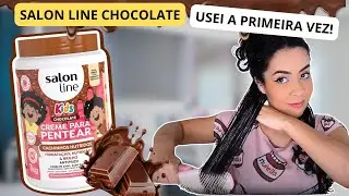 SALON LINE CHOCOLATE ! CHEIRO MUITO FORTE ! É TUDO ISSO ?