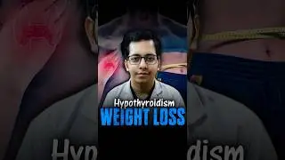 How to Lose Weight with Hypothyroidism ? | Dt.Bhawesh | #diettubeindia #dietitian #fatloss #shorts