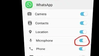 Mic not working on WhatsApp | WhatsApp calls peh awaz ki problem ka solution | Urdu / Hindi