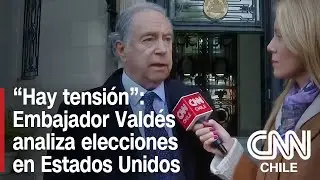 Juan Gabriel Valdés entrega sus impresiones sobre la elección en Estados Unidos