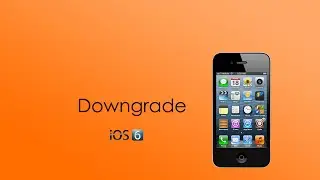 Откат прошивки (Downgrade iOS) - установка старой версии iOS 6.1.3 #Downgrade #Откатпрошивки #iPhone