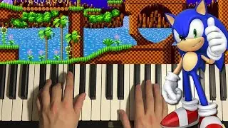 How To Play - Sonic 1 - Green Hill Zone (PIANO TUTORIAL LESSON)