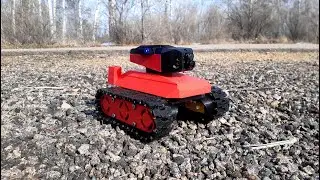 FPV Prototank - РУ ровер с камерой на 3D принтере