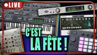 Arturia, UAD, Ableton, Roli, Studio One, Acustica, Softube : Avalanche de NEWS !