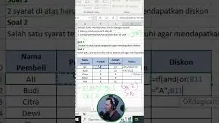 Kombinasi Rumus IF AND dan OR Excel #excel #exceltips