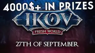 FRESH IKOV WORLD RELEASE ANNOUNCEMENT *INSANE PRIZES* - NEW CONTENT | HUGE GIVEAWAY