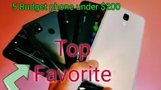 5 Unlocked budget phones under $200 | Top favorite phones in 2021!