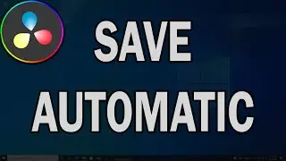 How To AutoSave In Davinci Resolve | Autosave Settings Tutorial (2024)
