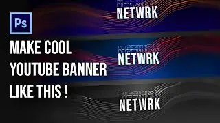 How to Make a YouTube Banner In Photoshop 2020 | YouTube Banner Photoshop Tutorial