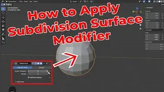 Using The Subdivision Surface Modifier in Blender