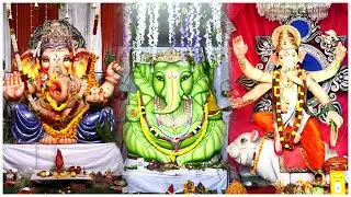 Ganesh Chaturthi 2024: Stunning Idols at Jubilee Hills, Hyderabad