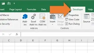 Enable Developer Tab in Microsoft Excel | Developer Mode in Excel sheet