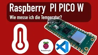 Wie messe ich die Temperatur mit einem Pico (W) ?