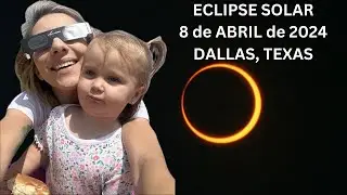 ECLIPSE SOLAR 8 de ABRIL 2024 DALLAS TEXAS, EUA