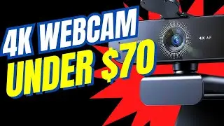 The Best Budget 4K Webcam Under $70 | EMEET Nova 4K Webcam Review