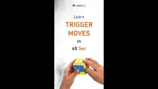 Learn these 6 Trigger Moves before you learn OLL &  PLL | Cubelelo