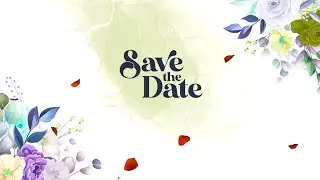 Wedding Invitation video blank Template free download || Wedding Invitation without text template.