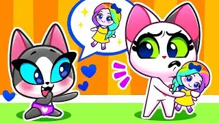 👱‍♀️ Mommy Became A Baby 👶 Mommy's Turn To Play Song 🥳 Purrfect Kids Songs 🎵