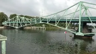 Разводной мост Оскара Калпака Лиепая / The Oskars Kalpaks swing bridge Liepaja