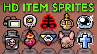 How To Get HD Item Sprites? - The Binding Of Isaac Vectorized