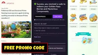 Pokemon Go New Promo Code | Get Rare Items in Pokemon With Free Promo Code For Everyone