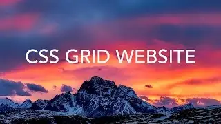 CSS Grid Responsive Website - HTML5/CSS3 Tutorial