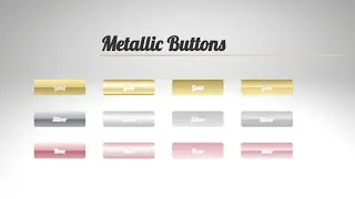 Creative css button style | Metallic style css