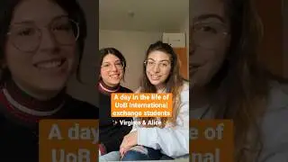 Exchange students Virginia & Alice, from University of Bologna, share their day #exchangestudent