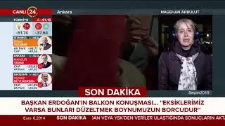 Cumhurbaşkanı Erdoğanın balkon konuşması sırasında neler yaşandı?