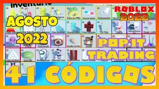 *8 códigos NUEVOS*⭐41 CODIGOS (Codes) en POP IT TRADING ⭐MÁS CÓDIGOS en DESCRIPCIÓN⭐ EMiLiOR