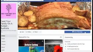 How to like a Facebook page from a Facebook page