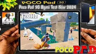 🤯POCO Pad 5G BGMI TEST || DON'T BUY!🔥Eriangle 120fps💥POCO Pad 5G PUBG (BGMI) TEST