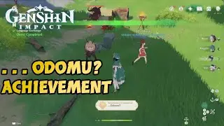 ODOMU ACHIEVEMENT  | Genshin Impact (Language Exchange Quest)