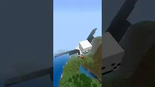 Майнкрафт,где логика-майнкрафт,где физика? #minecraft #shorts