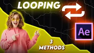 3 Quick ways to loop files in after effects | how to loop animation in after effects 2025