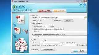 how to split a PDF to smaller PDFs in Windows