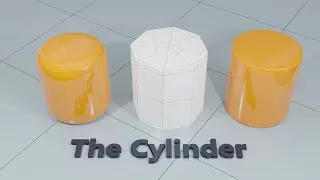 Blender - A better cylinder - #5 Subdivision Surface Modelling in Blender.