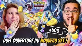 ON CHASSE LES CARTES GOLD ?! Duel Ouverture Boosters CHOC SPATIO-TEMPOREL | Pokémon (TCG) Pocket