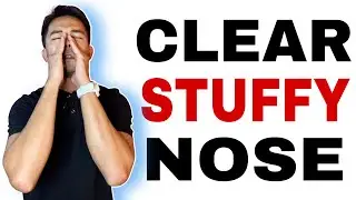 How to Clear STUFFY Nose | Sinus Drain