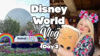 Disney World Vlog 2023 Day 2 🌈 Epcot Festival of the Arts